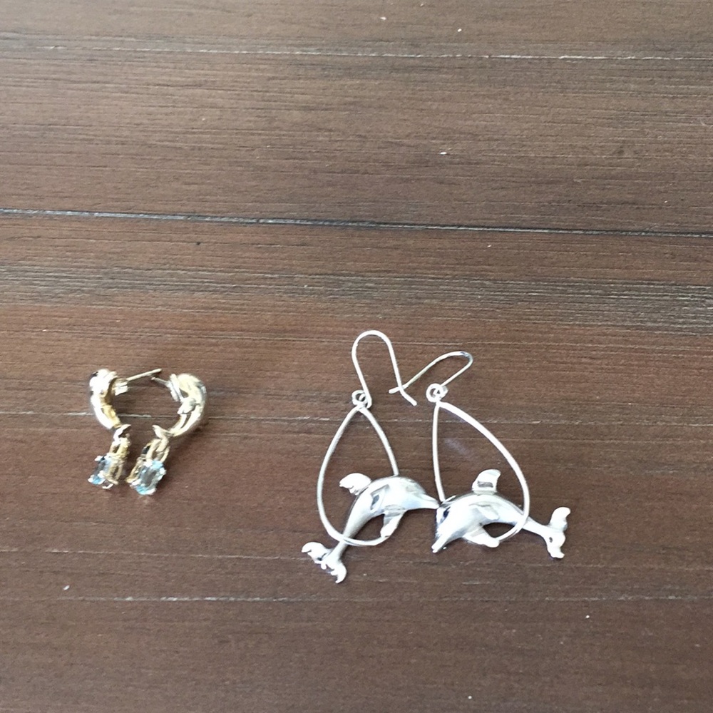 Serling silver earrings